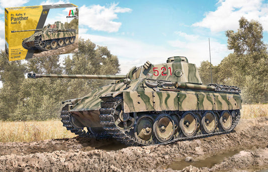 Pz.Kpfw. V PANTHER Ausf.D KIT 1:35 Scala 1:35 Italeri