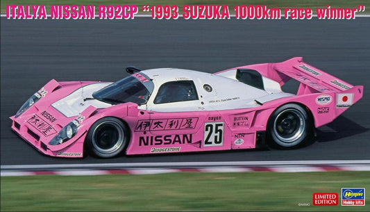 ITALYA NISSAN R92CP N.25 SUZUKA 1000 KM RACE WINNER KIT 1:24 Scala 1:24 Hasegawa