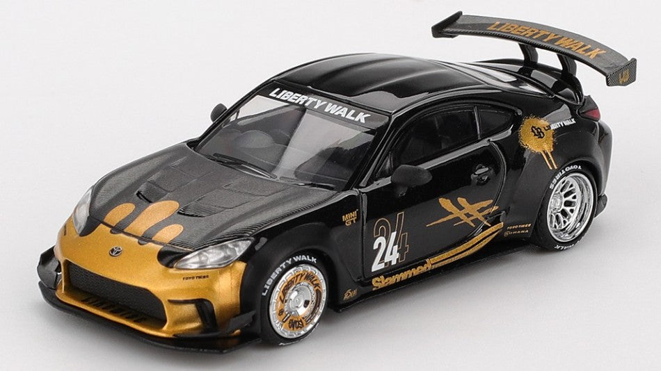 TOYOTA GR SUPRA LB-NATION
BLACK & GOLD 2025 1:64 Scala 1:64 Mini GT