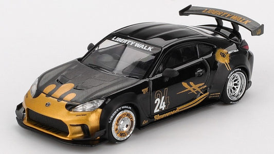 TOYOTA GR SUPRA LB-NATION
BLACK & GOLD 2025 1:64 Scala 1:64 Mini GT