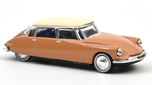 CITROEN DS 19 1959 BEIGE WITH WHITE ROOF 1:87 Scala 1:87 Norev
