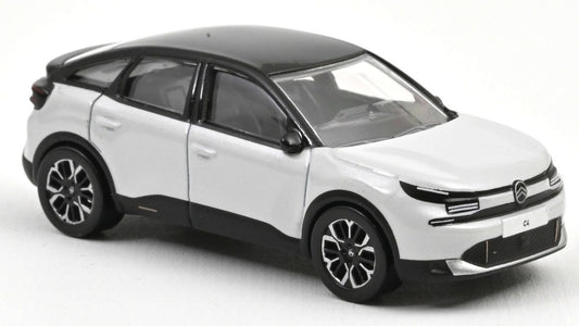 CITROEN C4 2025 OKENITE MET.WHITE AND BLACK 1:64 Scala 1:64 Norev