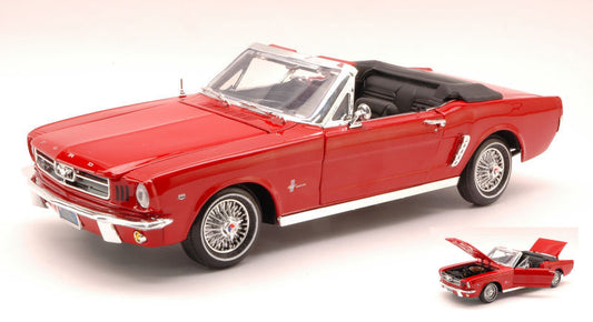 FORD MUSTANG OPEN 1964 RED 1:18 Scala 1:18 MotorMax