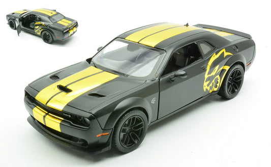DODGE CHALLENGER SRT HELLCAT WIDEBODY BLACK 1:24 Scala 1:24 MotorMax