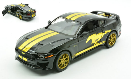 FORD MUSTANG GT 2018 BLACK 1:24 Scala 1:24 MotorMax