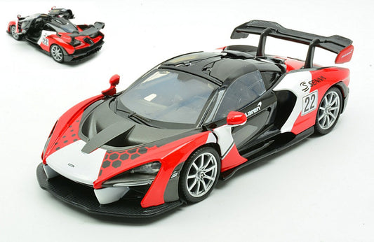 MC LAREN SENNA N.22 RED/WHITE/BLACK 1:24 Scala 1:24 MotorMax