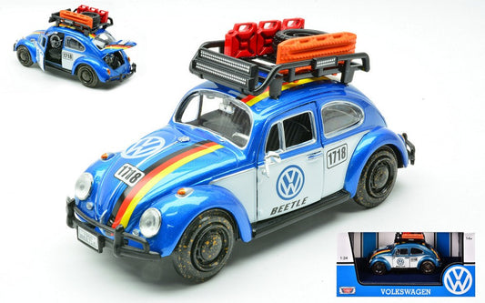 VW BEETLE OFF ROAD 1966 N.1718 1:24 Scala 1:24 MotorMax