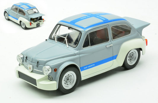 FIAT ABARTH 1000 GR.2 1970 GREY/BLUE 1:24 Scala 1:24 Whitebox
