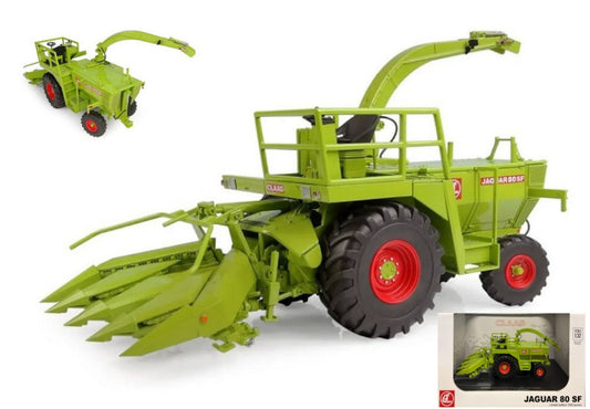 CLAAS JAGUAR 80 SF NO CABIN WITH CORN HEADER 1:32 Scala 1:32 Universal Hobbies