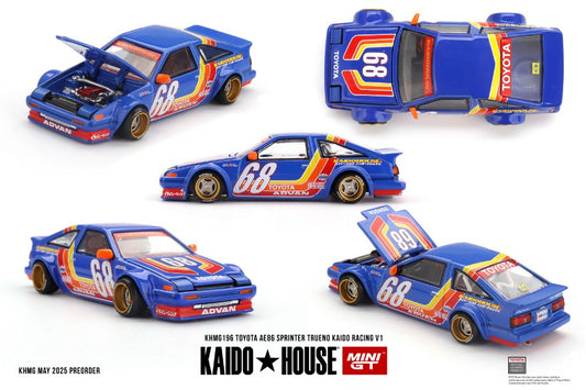 TOYOTA AE86 SPRINTER TRUENO
KAIDO RACING V1 1983 1:64 Scala 1:64 Mini GT