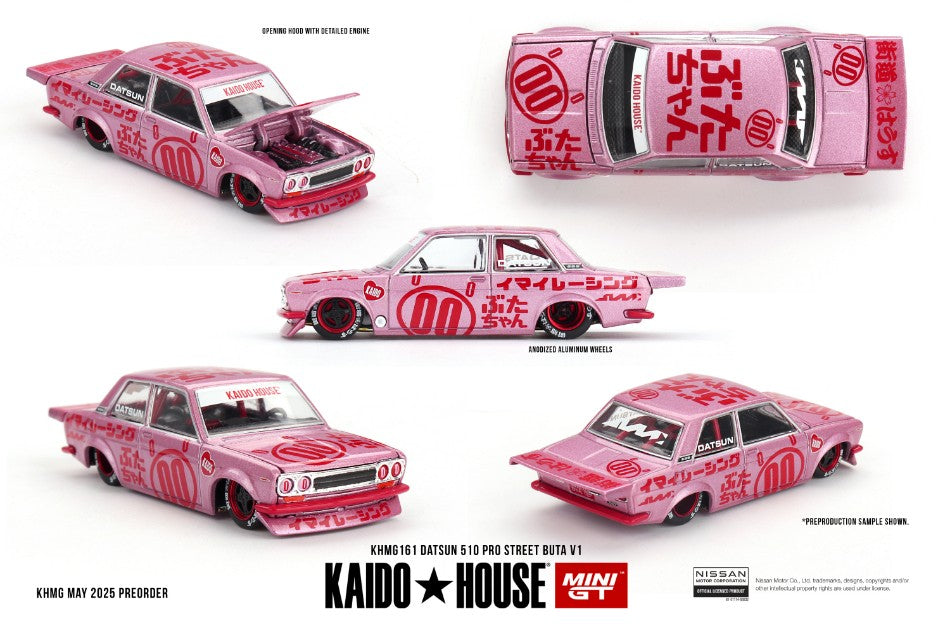 DATSUN 510 PRO STREET BUTA V1
1969 1:64 Scala 1:64 Mini GT