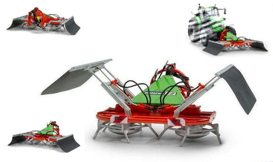 DIFFUSORE COMPATTATORE HOLARAS JUMBO HK-HUS SILAGE SPREADER 1:32 Scala 1:32 Universal Hobbies