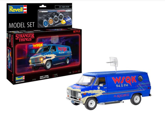 GMC WSQK SQUAWK VAN  KIT 1:25 Scala 1:35 Revell
