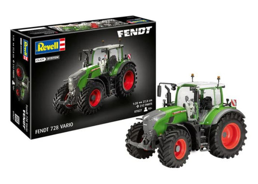TRATTORE FENDT 728 VARIO (EASY CLICK SYSTEM) KIT 1:20 Scale Varie Revell