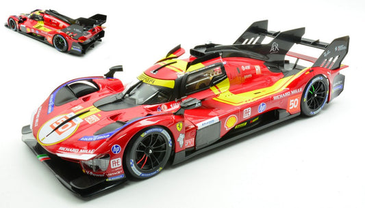 FERRARI 499P N.50 LE MANS 2025 FUOCO-NIELSEN-MOLINA 1:18 Scala 1:18 Burago
