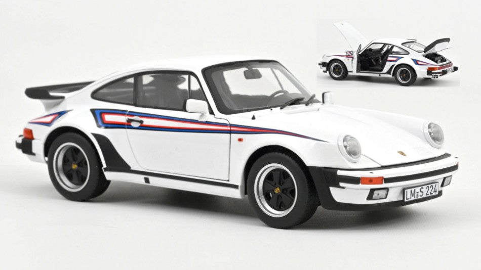 PORSCHE 911 TURBO 3.3 1980 WHITE 1:18 Scala 1:18 Norev
