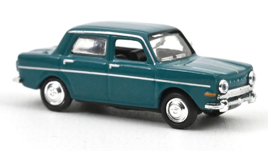 SIMCA 1000 GLS 1968 BORODINE GREEN 1:87 Scala 1:87 Norev