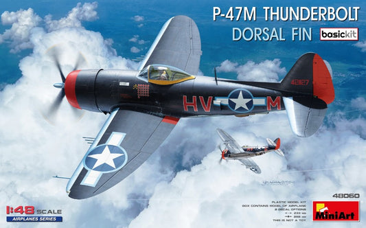 P-47M THUNDERBOLT DORSAL FIN.BASIC KIT 1:48 Scala 1:48 Miniart