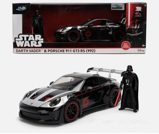 PORSCHE 911 STAR WARS DARTH VADER BLACK 1:24 Scala 1:24 Jada Toys