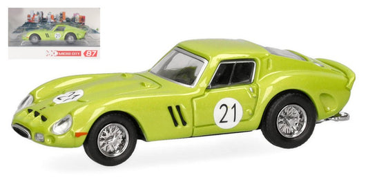 FERRARI 250 GTO "21" VERDE 1:87 Scala 1:87 Herpa