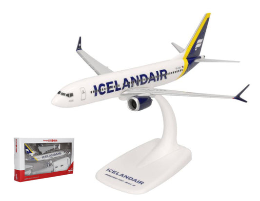 BOEING 737 MAX 8 ICEALANDER YELLOW TAIL STRIPE 1:200 Scale Varie Herpa