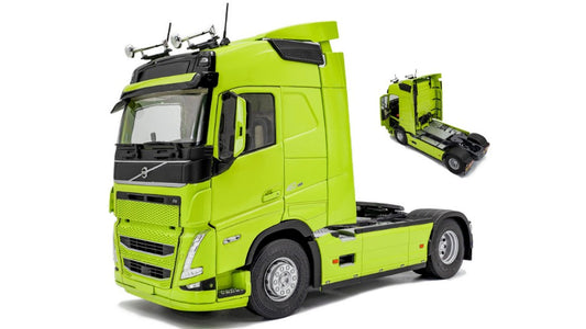 VOLVO FH GLOBETROTTER XL 2023 NEON GREEN 1:24 Scala 1:24 Solido