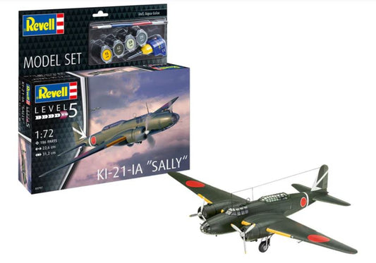 KI-21-IA "SALLY" MODEL SET KIT 1:72 Scala 1:72 Revell