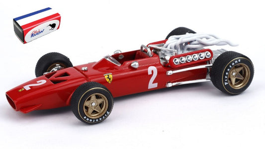 FERRARI 312 F1 CHRIS AMON 1967 N.2 GP ITALIA 1:43 Scala 1:43 Brumm