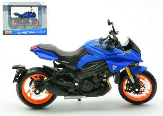 SUZUKI KATANA 2024 BLUE 1:18 Scala 1:18 Maisto