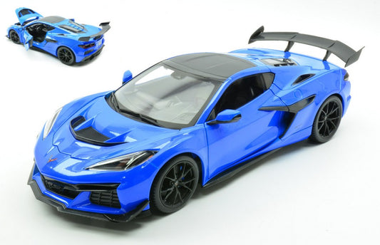 CHEVROLET CORVETTE ZR1 2025 BLUE 1:18 Scala 1:18 Maisto