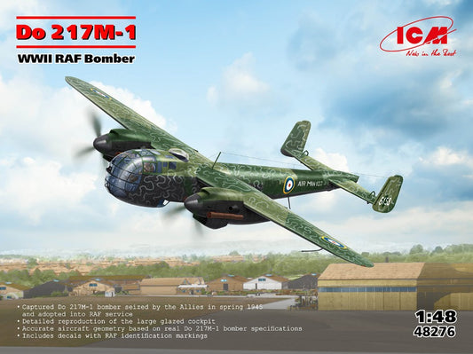 Do 217M-1 WWII RAF Bomber KIT 1:48 Scala 1:48 ICM