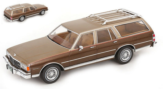 CHEVROLET CAPRICE ESTATE WAGON 1985 BEIGE/DECALS 1:18 Scala 1:18 ModelCarGroup