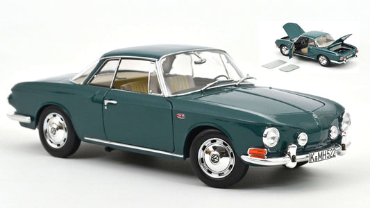 VW KARMANN GHIA 1500 1963 GREEN 1:18 Scala 1:18 Norev