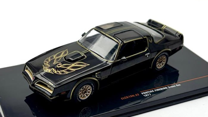 PONTIAC FIREBIRD TRANS AM 1977 BLACK 1:43 Scala 1:43 Ixo Model