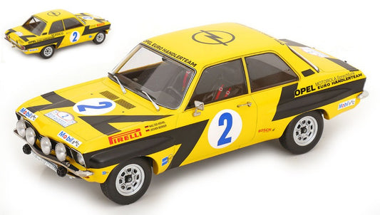 OPEL ASCONA A N.2 RALLY ACROPOLIS 1975 W.ROHRL-C.GEISTDORFER 1:18 Scala 1:18 ModelCarGroup