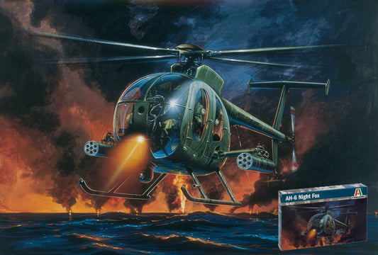 AH-6 NIGHT FOX KIT 1:72 Scala 1:72 Italeri