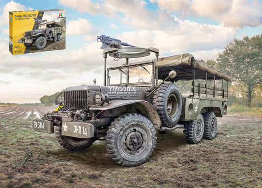DODGE WC62/63 1,5 6x6 TRUCK KIT 1:35 Scala 1:35 Italeri
