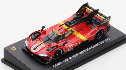 FERRARI 499P N.50 5th LE MANS 2023 FUOCO-MOLINA-NIELSEN 1:64 Scala 1:64 Looksmart