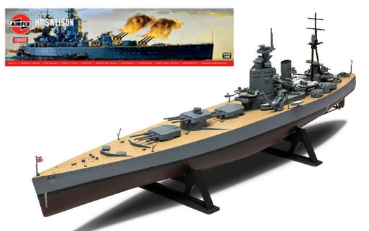 HMS NELSON KIT 1:600 Scale Varie Airfix