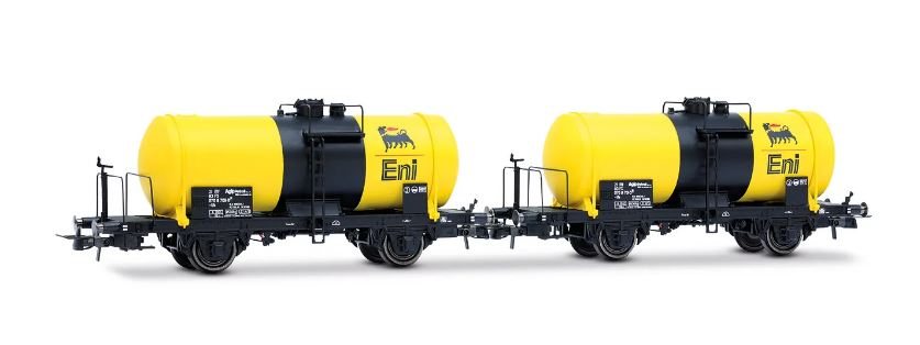 FS 2 UNIT 2 AXLE TANK "ENI" EP.IV 1:87 Scala 1:87 Rivarossi