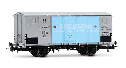 FS 2 AXLE REFRIGERATED WAGON "SAN PELLEGRINO" EP.III 1:87 Scala 1:87 Rivarossi