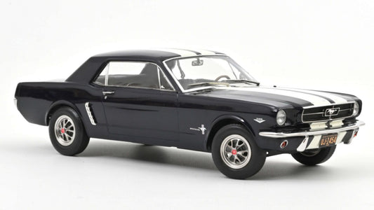 FORD MUSTANG COUPE' 1966 BLUE METALLIC 1:18 Scala 1:18 Norev