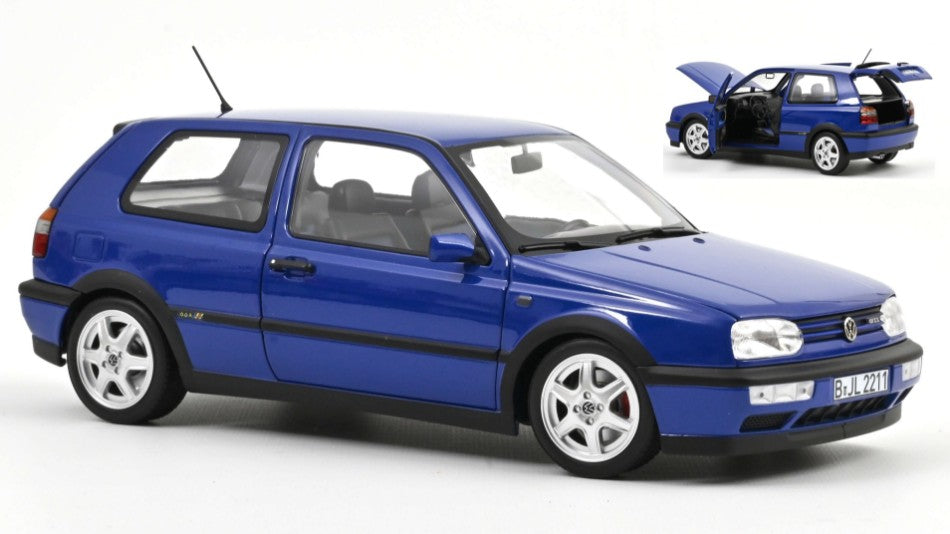 VW GOLF GTI COLOR CONCEPT 1994 JAZZ BLUE 1:18 Scala 1:18 Norev