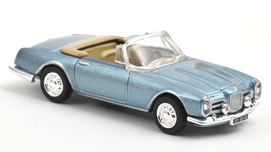 FACEL VEGA III CONVERTIBLE 1963 LIGHT BLUE METALLIC 1:87 Scala 1:87 Norev