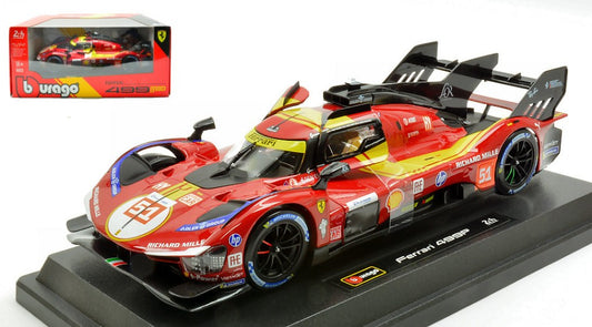 FERRARI 499P N.51 3rd LE MANS 2025 PIER GUIDI-CALADO-GIOVINAZZI 1:24 Scala 1:24 Burago
