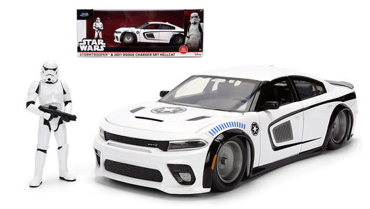 DODGE STAR WARS STORM TROOPER WHITE 1:24 Scala 1:24 Jada Toys