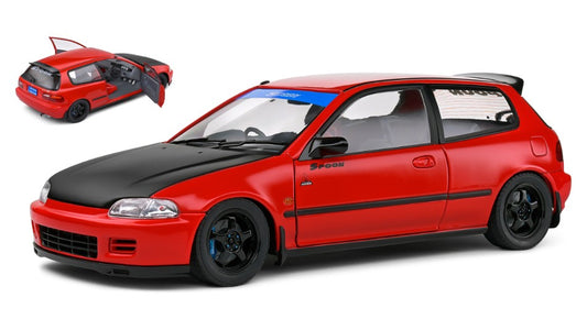 HONDA CIVIC (EG6) SPOON VERSION 1991 RED 1:18 Scala 1:18 Solido