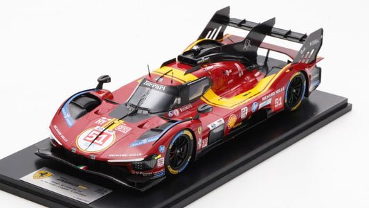 FERRARI 499P N.51 3rd LE MANS 2025 PIER GUIDI-CALADO-GIOVINAZZI 1:18 Scala 1:18 Looksmart