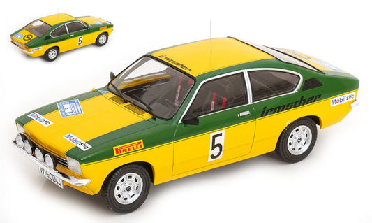 OPEL KADETT C COUPE GT/E INTERN.SACHS WINTER RALLY 1976 SMOLEJ-GEIST1:18 Scala 1:18 ModelCarGroup