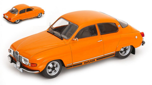 SAAB 96 V4 1970 ORANGE 1:18 Scala 1:18 ModelCarGroup